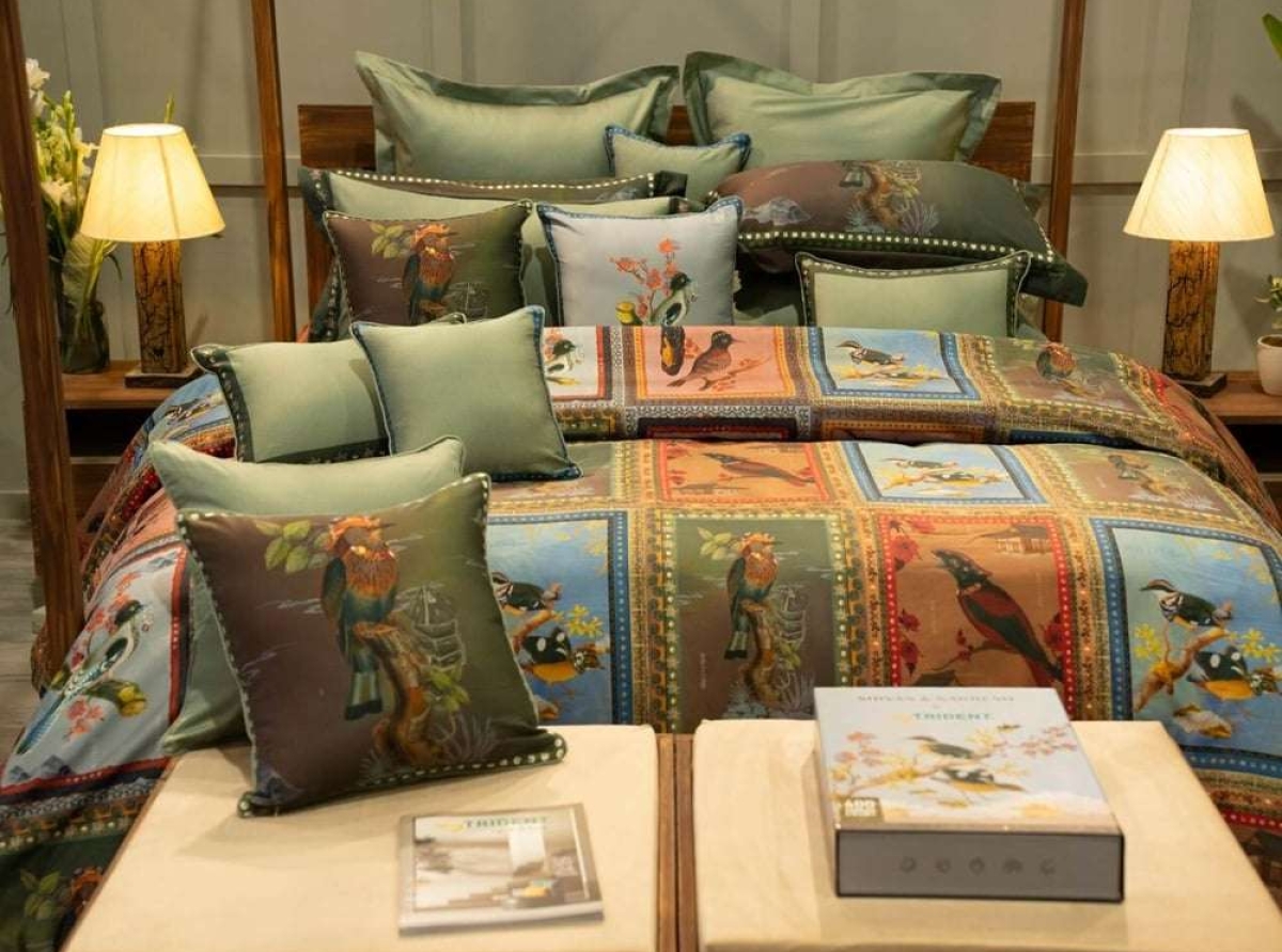 Shivan & Naresh teams up with MyTrident for a home linen collection